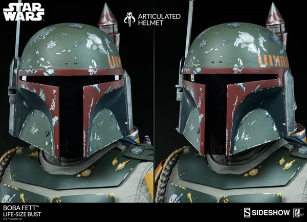 Boba Fett - 1:1 Life-Size Bust - Sideshow Statue