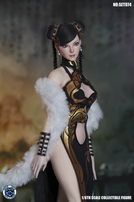 Kung Fu Goddess Cheongsam Set - Superduck 1/6 Scale Accessory Set