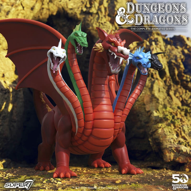 Tiamat - Dungeons and Dragons - Super 7 Vinyl Collectible