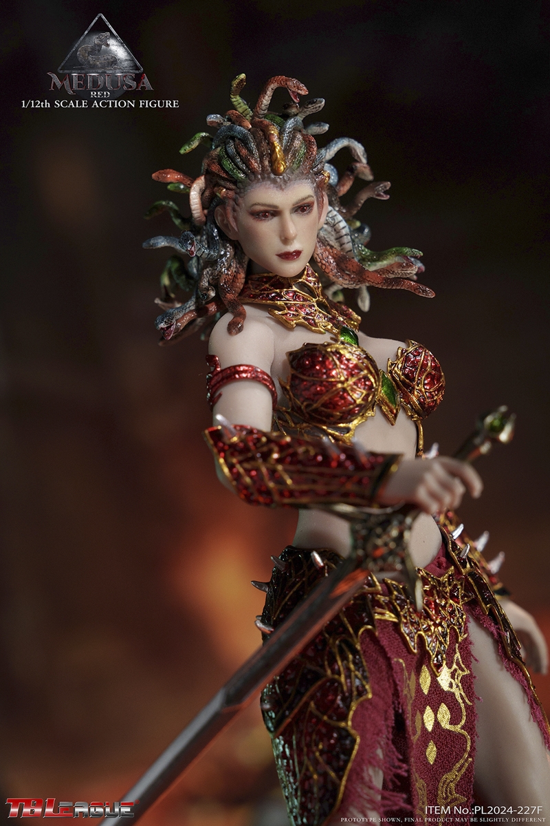 Medusa Regular Version - Red Version - TBLeague 1/12 Scale Figure