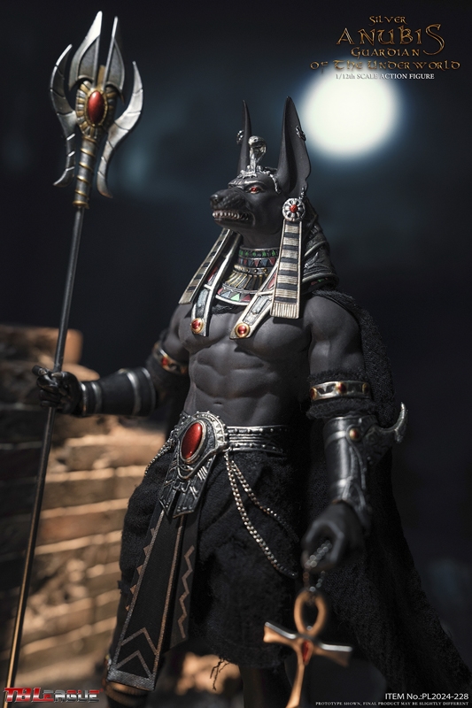 Anubis God of the Underworld -  Silver Version - TBLeague 1/12 Scale Figure