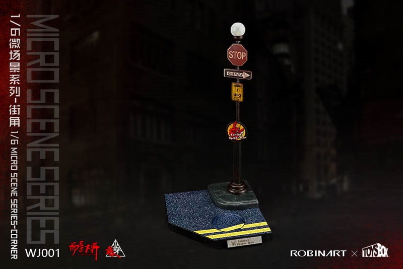 Street Scene - Toys Box Micro Scene Series 1/6 Scale Diorama Accessory