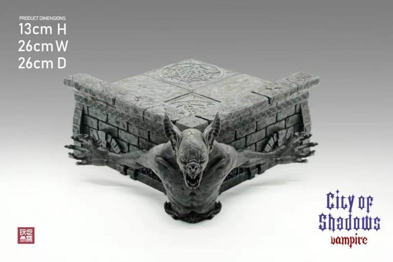 Vampire Diorama - City of Shadows - Toys Nest 1/6 Scale Diorama Base