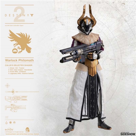 Warlock Philomath (Calus's Selected Shader) - ThreeZero 1/6 Scale Figure