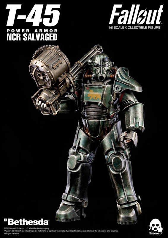 T-45 NCR Salvaged Power Armor - ThreeZero 1/6 Scale Figure