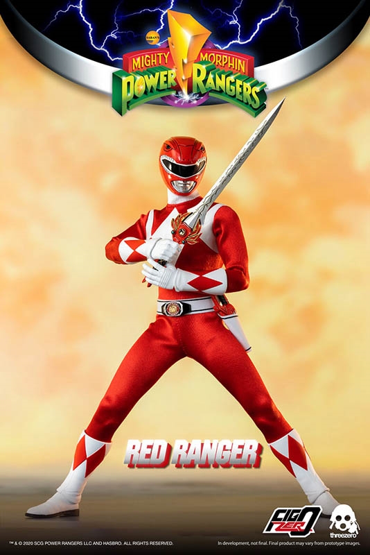 Red Ranger - Mighty Morphin Power Rangers - ThreeZero x Hasbro 1/6 Scale Figure