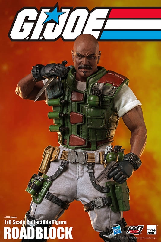 Roadblock - G. I. Joe - Threezero 1/6 Scale Figure