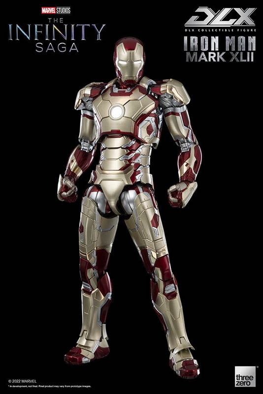 DLX Iron Man Mark 42 - Marvel - Threezero DLX Series Figure