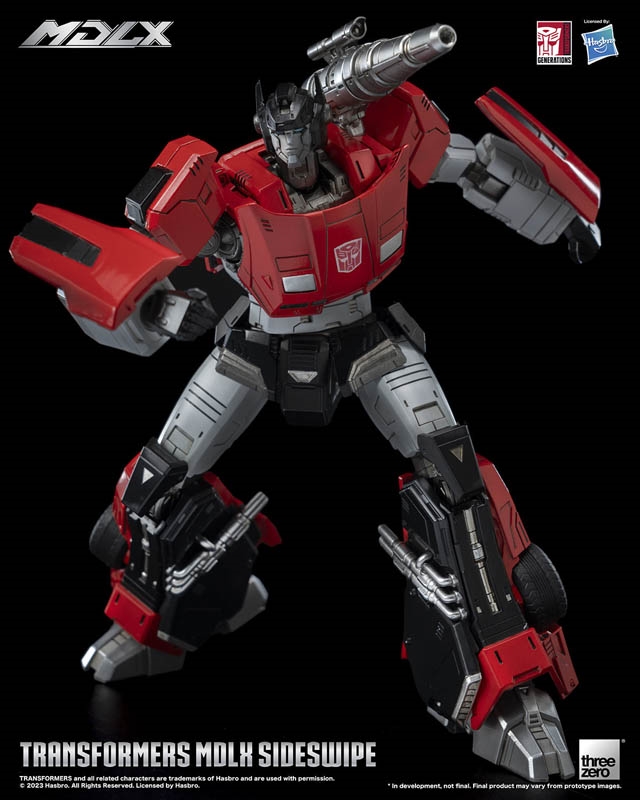 Sideswipe MDLX -  Threezero Collectible Figure