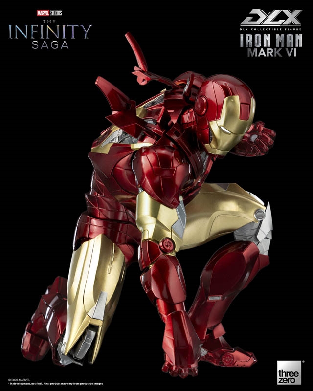 DLX Iron Man Mark 6 - Marvel - Threezero Collectible Figure