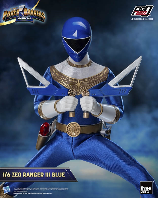 Zeo Ranger III Blue -  Power Rangers Zeo - Threezero 1/6 Scale Figure