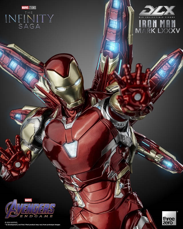 DLX Iron Man Mark 85 - Marvel - Threezero Collectible Figure