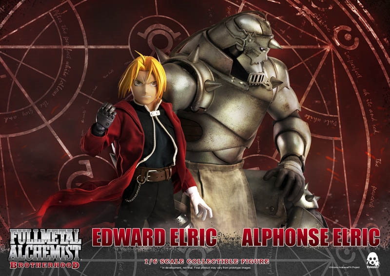 Alphonse Elric & Edward Elric - Full Metal Alchemist - Threezero 1/6 Scale Figure Set