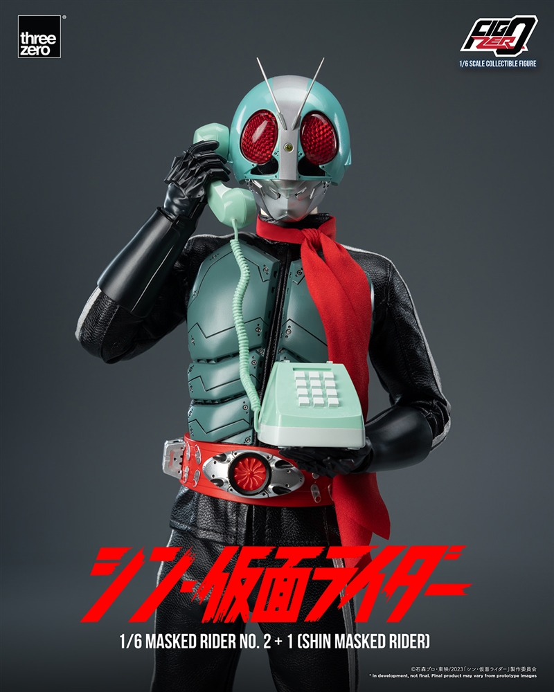 Masked Rider No.2+1 - Shin Masked Rider - Threezero x Figzero 1/6 Scale Figure