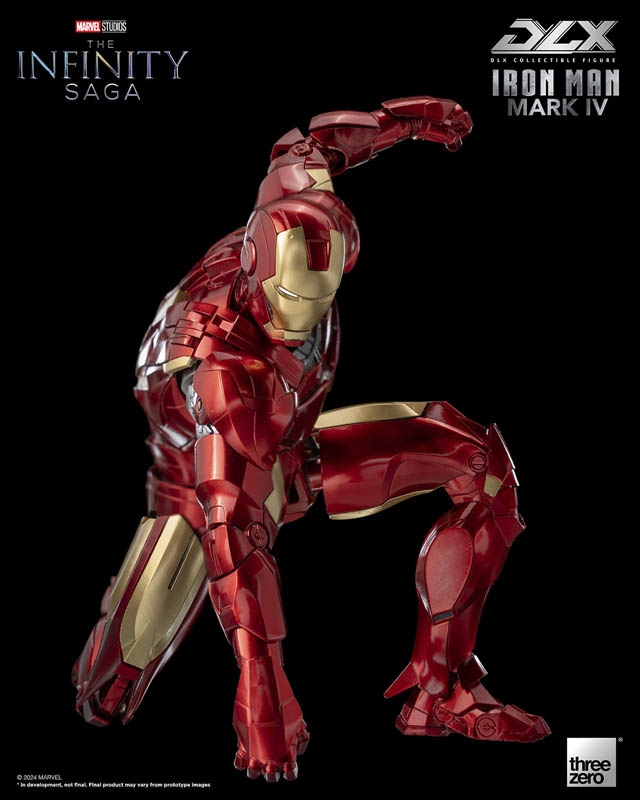 DLX Iron Man Mark 4 - Marvel - Threezero Collectible Figure