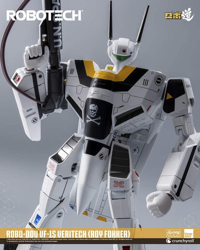 ROBO-DOU ROBOTECH VF-1S Veritech (Roy Fokker) - Threezero Action Figure