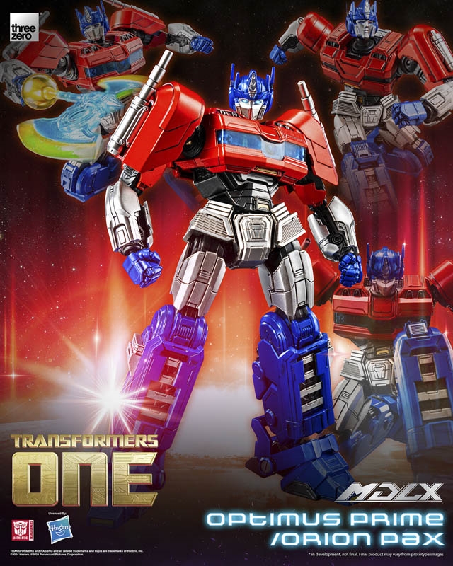 Optimus Prime/Orion Pax MDLX -  Transformers - Threezero Collectible Figure