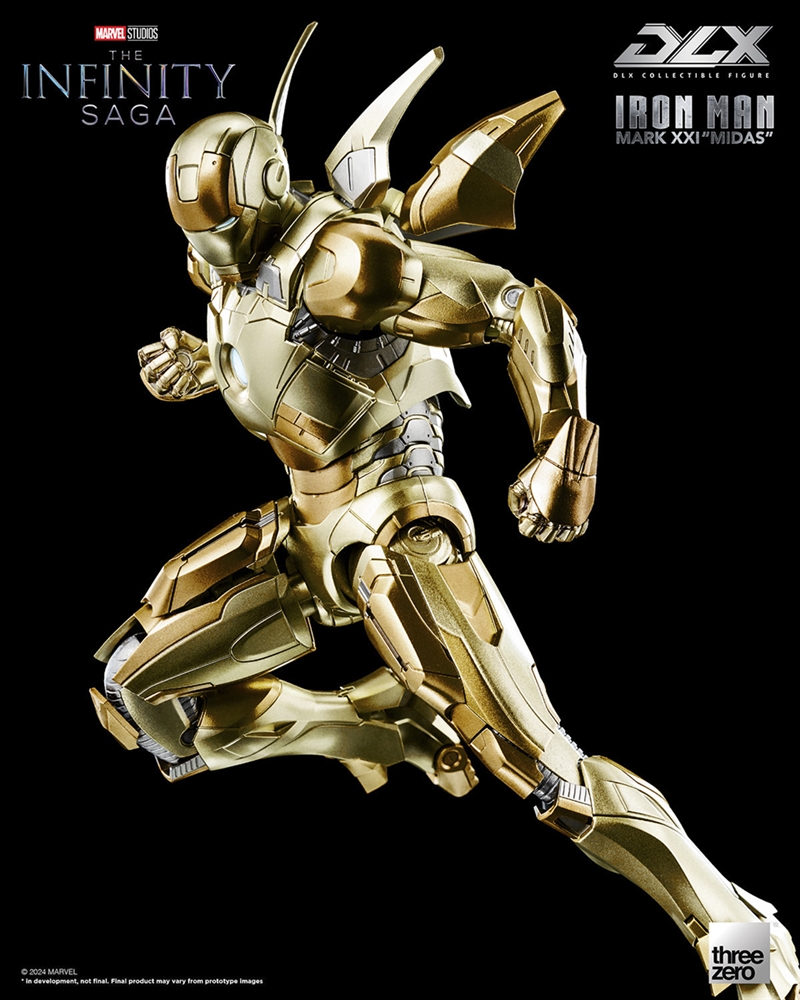 DLX Iron Man Mark 21 “Midas” - Marvel DLX - Threezero Collectible Figure