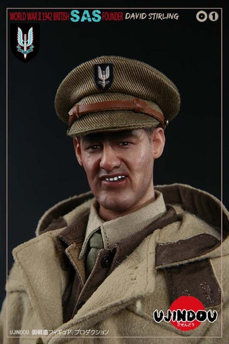 David Stirling - WWII BRITISH SAS FOUNDER 1942 - Alert Line 1/6 Scale Figure