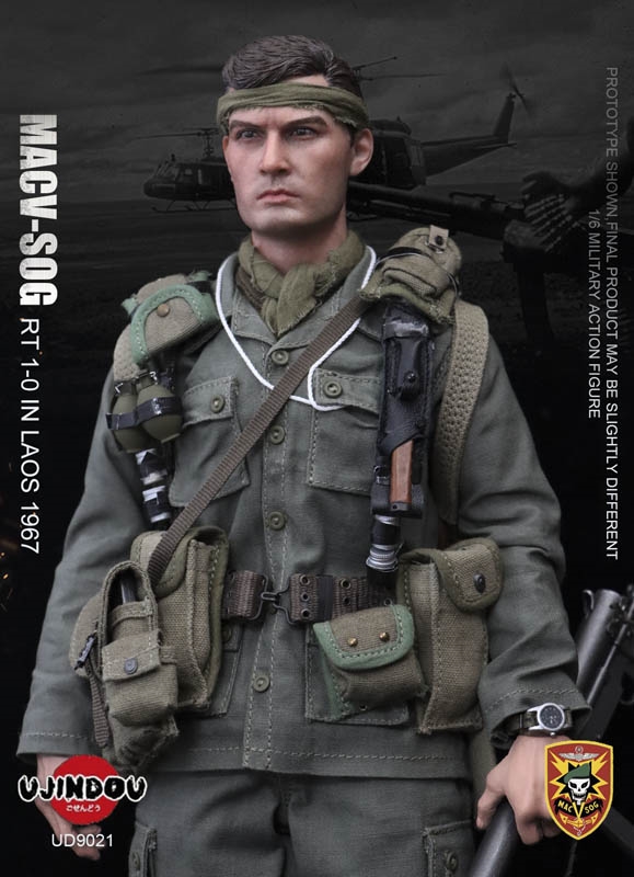 MACV-SOG Recon Team in Laos 1967 - Military Warfare Series - Ujindou 1/6 Scale Figure