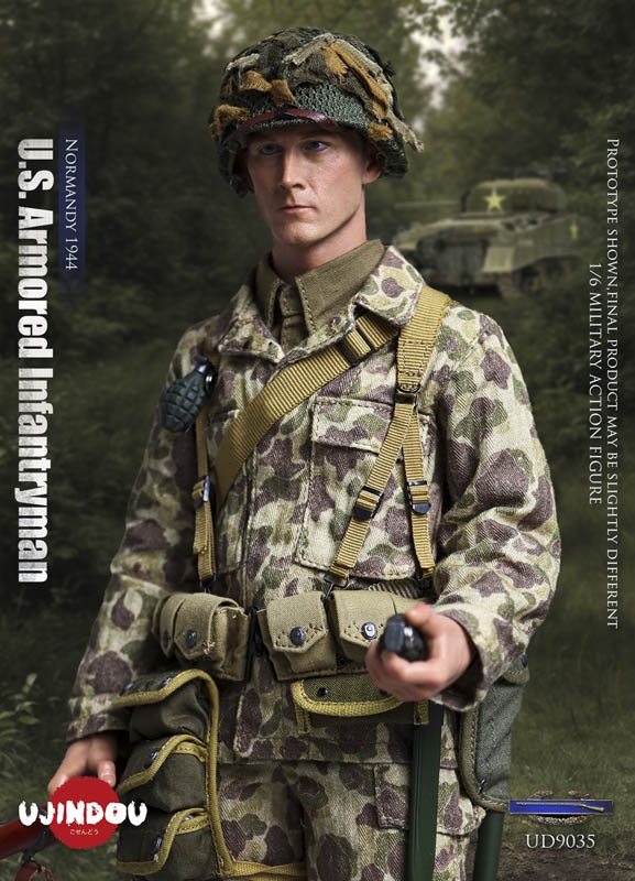 U.S. Armored Infantryman Normandy 1944 - Ujindou 1/6 Scale Figure