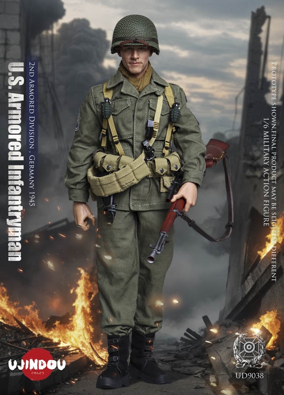 U.S. Armored Infantryman,Germany 1945 - Ujindou 1/6 Scale Figure