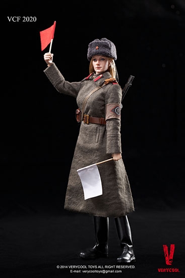 WWII Female Soviet Medical Soldier 1/6 Scale Figure
