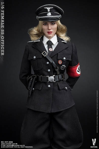 Female SS Officer Action Figure - Very Cool 1/6 Scale Figure