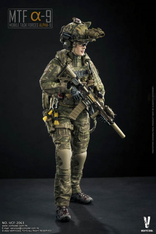 Mobile Task Force Alpha-9 - Very Cool 1/6 Scale Figure
