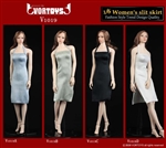 Women’s Slit Skirt - Four Color Options - Vor Toys 1/6 Scale Accessory