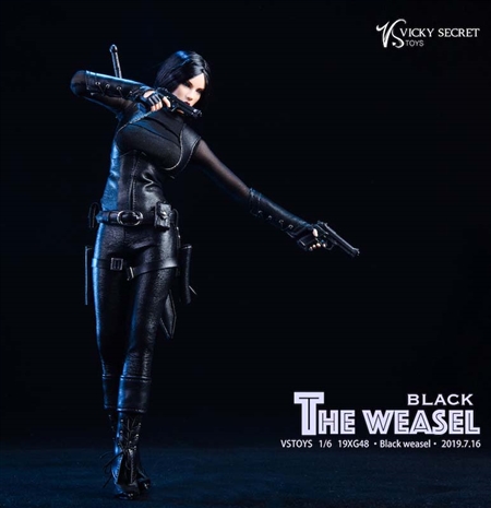 Black Weasel WITHOUT Head - VS Toys 1/6 Scale Accessory Set