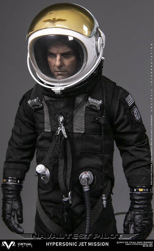 Hypersonic Jet Mission Naval Test Pilot - VTS Toys 1/6 Scale Figure