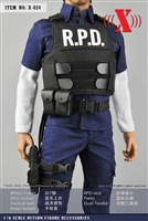 Police Costume - X-Toys 1/6 Accessory Set