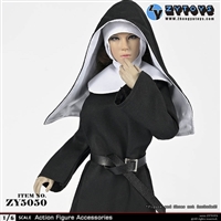 Nun's Costume - ZY Toys 1/6 Scale Accessories Set